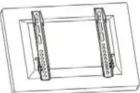 Equip Wall bracket 650200 - Attach the Arms to the Display - 1
