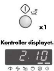 x1 Kontroller displayet. 2. 10