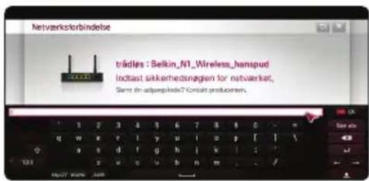 Netvarkslorbindelse trädles: Selkin_N1_Wireless_hanspud lodtast sikkerhednsnagen for netvarket, Sant id adappekde? Contact produzem.