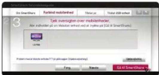 SmartShares for mobile network On SmartShare Forbind mobilenhed Titkut pt Titkut i258-inhed 3 Tjek oversigten over mobilenheder. Abn indholdet på om hikoton enhed ved at trykke på (Gå til SmartShare) Online 1.0-766 Problem in bed at student enhed by Tjek på kuppen 3 (eigenverhåning) Forbind