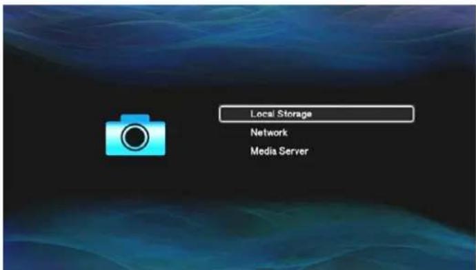 Local Storage Network Media Server