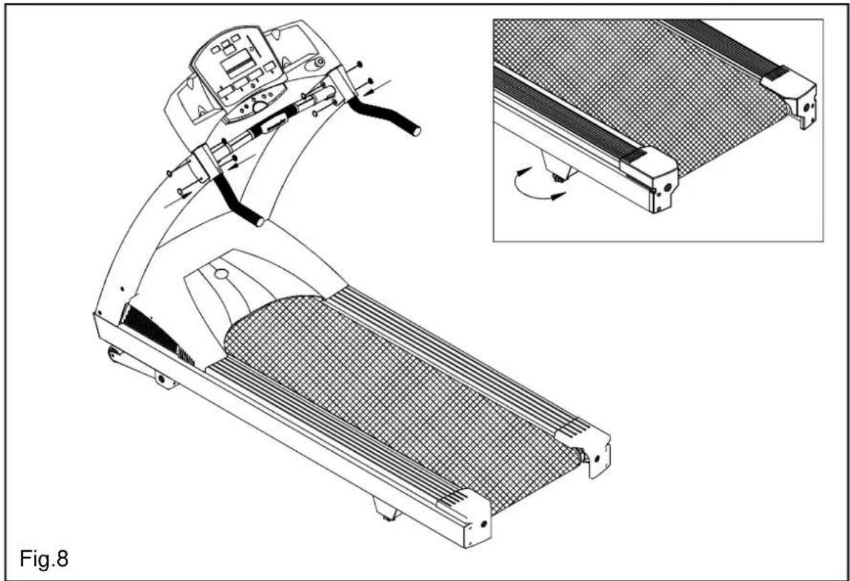 SportsArt 6310 - FLOORLEVELADJUSTMENT - 1