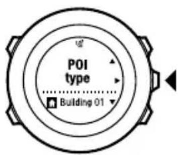 SUUNTO Ambit 2.0 - Uw huidige locatie als een point of interest (POI) toevoegen - 6