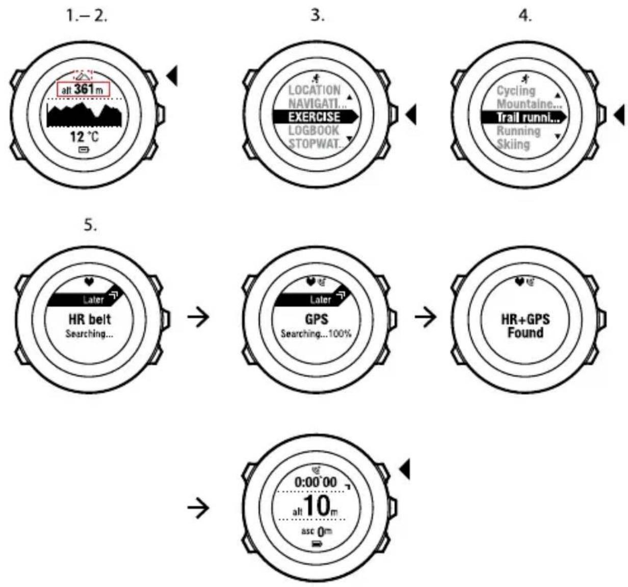 SUUNTO Ambit 2.0 - Hoogte opnemen - 2