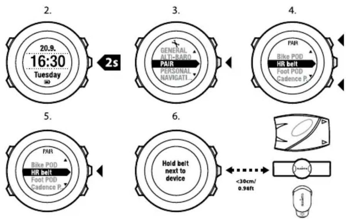 SUUNTO Ambit 2.0 - POD OF HARTSLAGBAND KOPPELEN - 5