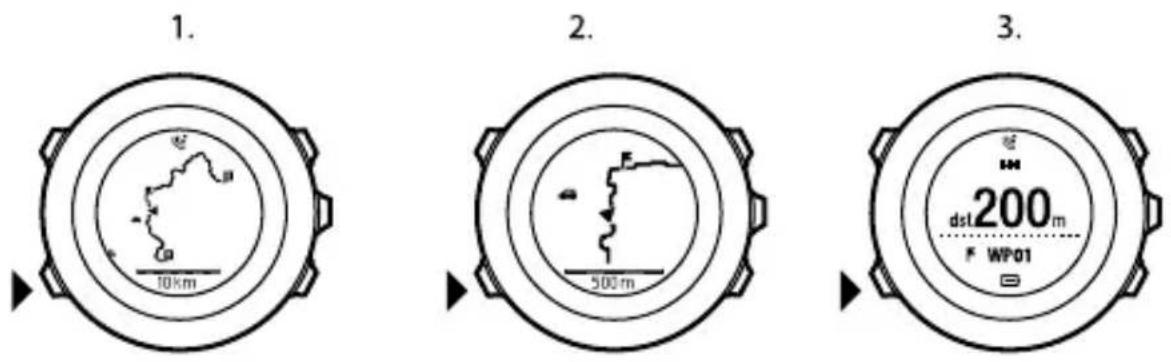 SUUNTO Ambit 2.0 - Tijdens navigatie - 1