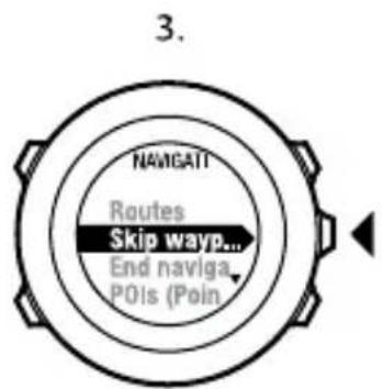 3. NAIGATT Routes Skip wayp... End naviga P0Is (Poin)