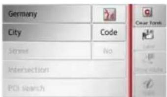Germany City Code Street No Intersection PCI search