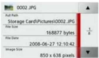 0002.JPG Full Path Storage Card\Pictures\0002.JPG File Size 168877 bytes 1/8 File Date 2008-06-27 12:10:42 Image Size 850 x 638 pixels