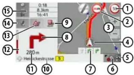 0:18 8.3km 16:41 15 14 13 12 9 8 3 2 4 5 11 10 Helickestrasse 5 7 6