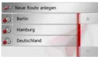 Neue Route anlegen Berlin Hamburg Deutschland