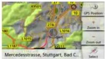 K9501 180 L1015 27A L1016 L1187 L1011 Mercedesstrasse, Stuttgart, Bad C... GPS Position Zoom in - Zoom out Select