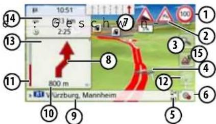 10:51 G 3 m 2:25 14 13 8 7 100 1 2 3 15 4 12 6 11 10 Würzburg, Mannheim 9 5