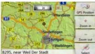 B295, near Weil Der Stadt GPS Position + Zoom in - Zoom out Select
