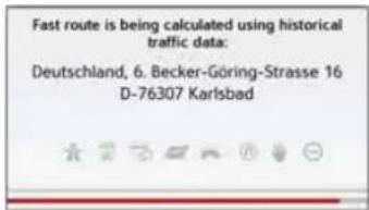 Fast route is being calculated using historical traffic data: Deutschland, 6. Becker-Göring-Strasse 16 D-76307 Karlsbad