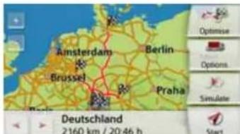 Amsterdam Berlin Brussel Praha Deutschland 2160 km / 20:46 h Start