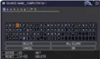 3M X56 - SCREEN menu - 10