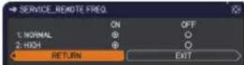 3M X56 - OPTION menu - 9