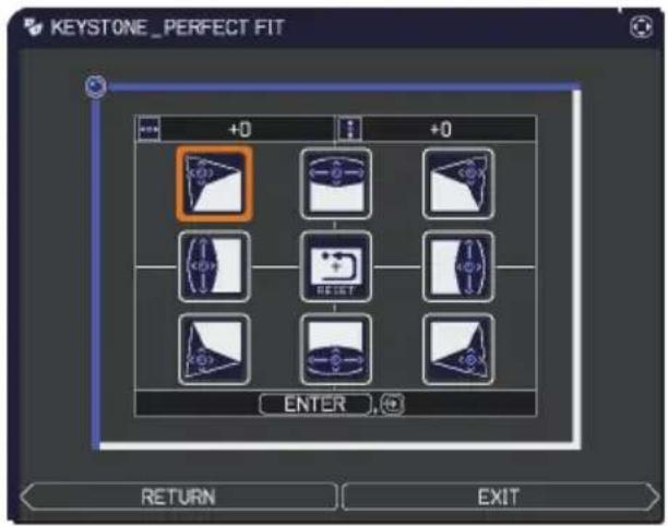 KEYSTONE_PERFECT FIT +0 +0 ENTER RETURN EXIT