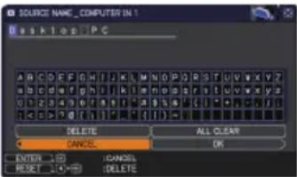 3M X56 - SCREEN menu - 9