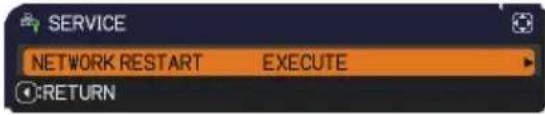 3M X56 - NETWORK menu - 8