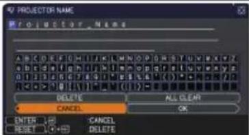 3M X56 - NETWORK menu - 3