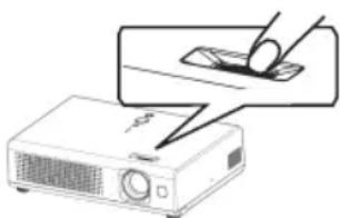 HITACHI CP-RX60Z - Aanpassing van de zoom (vergrotingssterkte) - 2