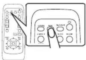 HITACHI CP-RX60Z - Selectie van een input-signaal - 1
