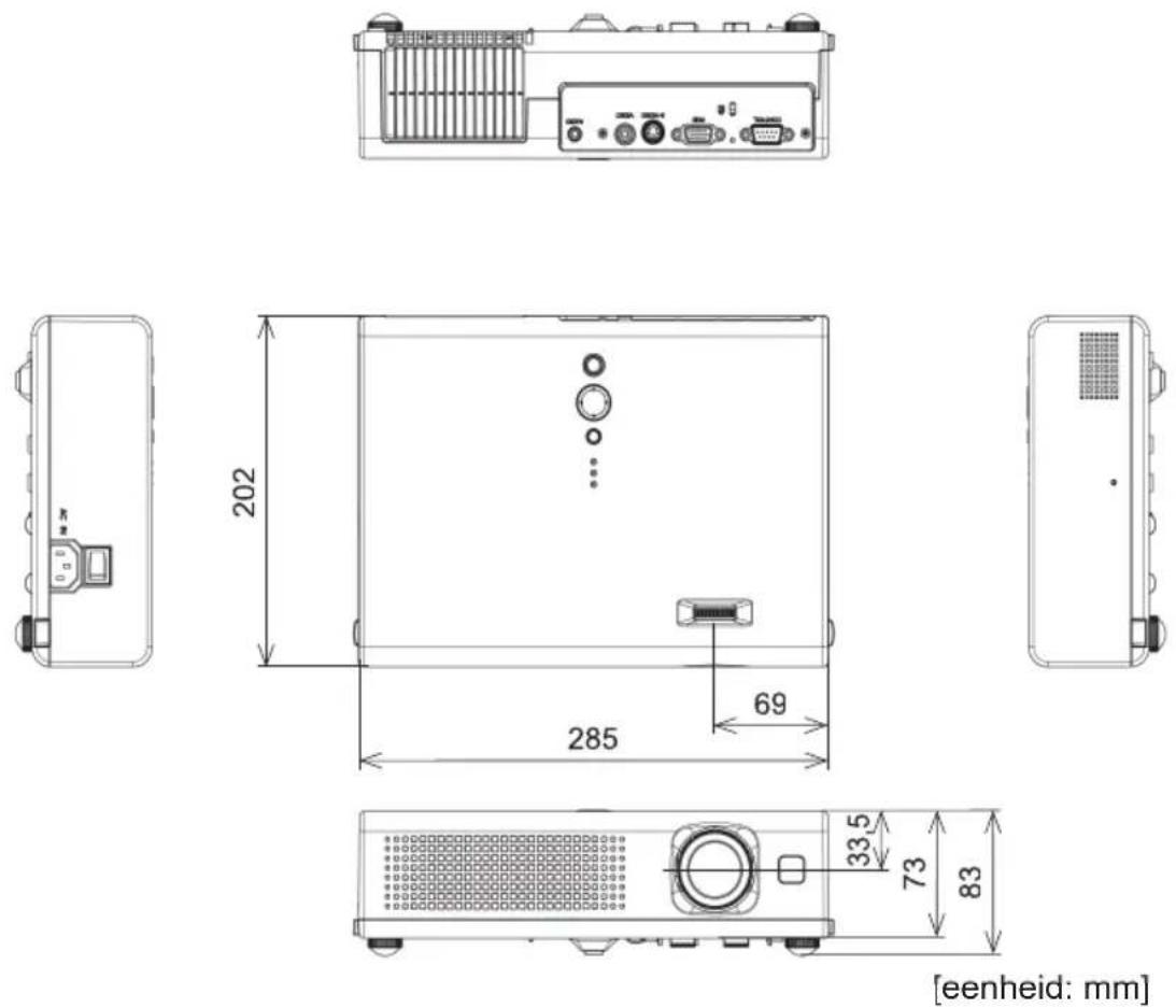 HITACHI CP-RX60Z - Technische gegevens (vervolg) - 1