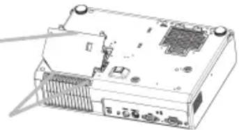 HITACHI CP-RX60Z - In het geval u deze zelf vervangt, - 3