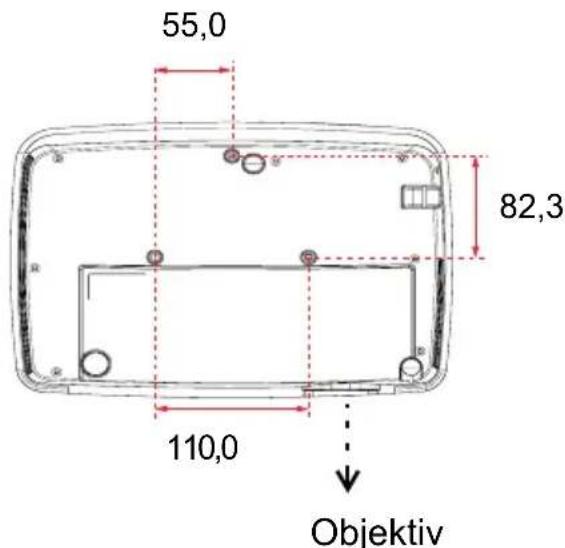 55,0 82,3 110,0 Objektiv
