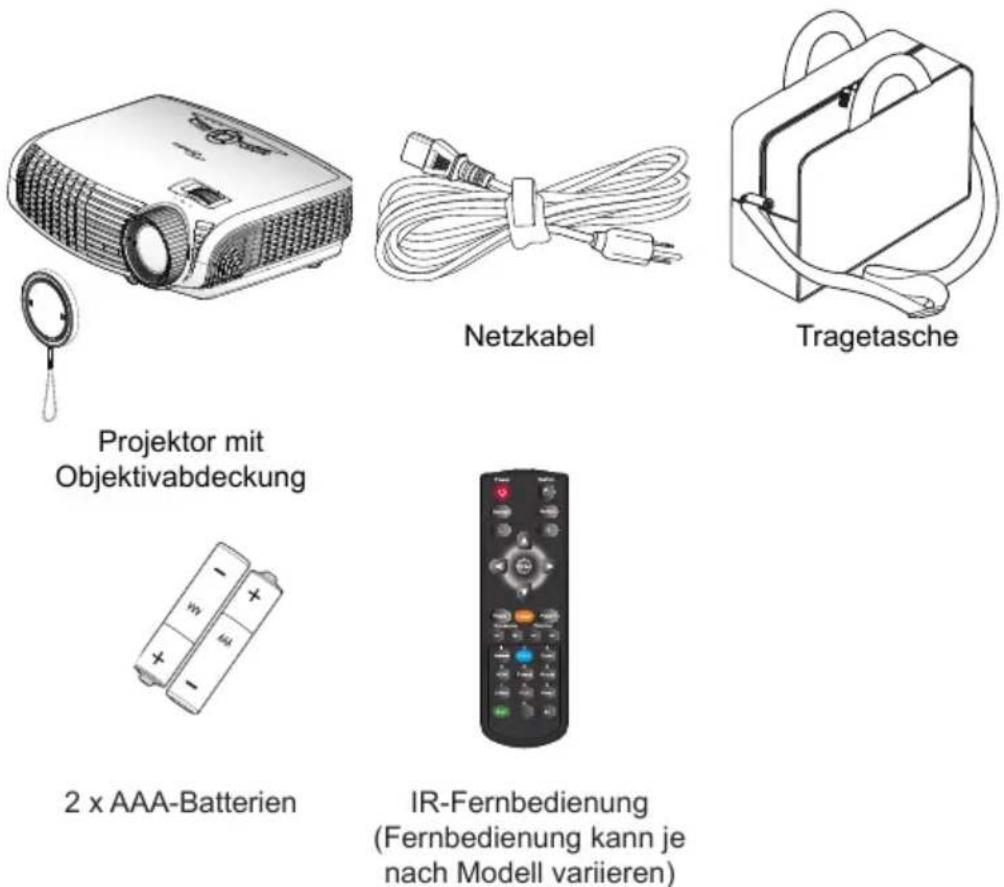 OPTOMA X401 - Lieferumfang - 1