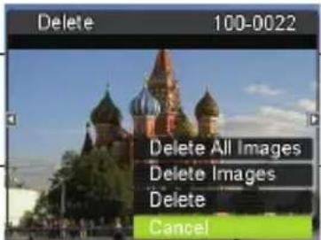 Delete 100-0022 Delete All Images Delete Images Delete Cancel