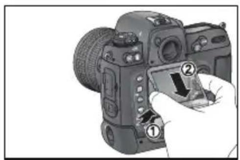 NIKON D2H - ステップ 1:ストラップを取り付ける - 2