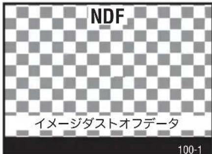 NDF イメージダストオフデータ 100-1