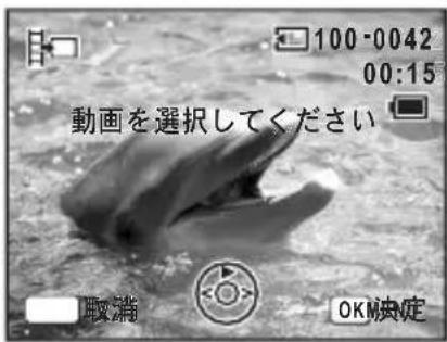 PENTAX Optio X - 動画の1コマを静止画として保存する - 1