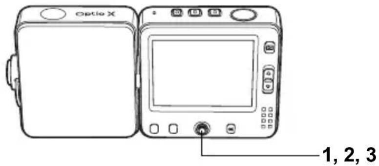 PENTAX Optio X - 撮影時の情報を表示する - 2