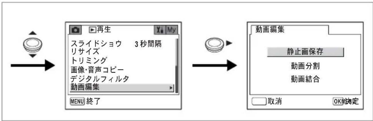 PENTAX Optio X - 十字キー(▶)を押す - 1