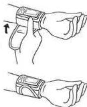 CITIZEN CH-606 - Attaching pressure cuff - 2