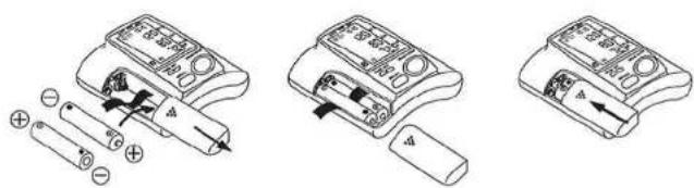 CITIZEN CH-606 - Changing batteries - 1