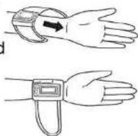 CITIZEN CH-606 - Attaching pressure cuff - 1