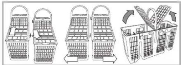 HOTPOINT LTF 11H121 - Nedre korg - 3