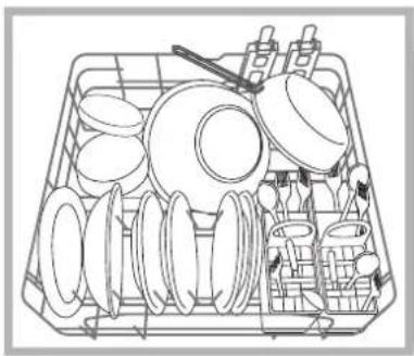 HOTPOINT LTF 11H121 - Nedre korg - 1
