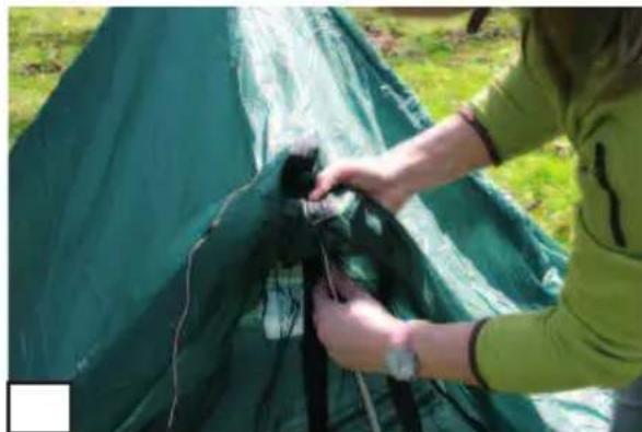 Hilleberg Rajd - Rajd mit Stangen. - 1