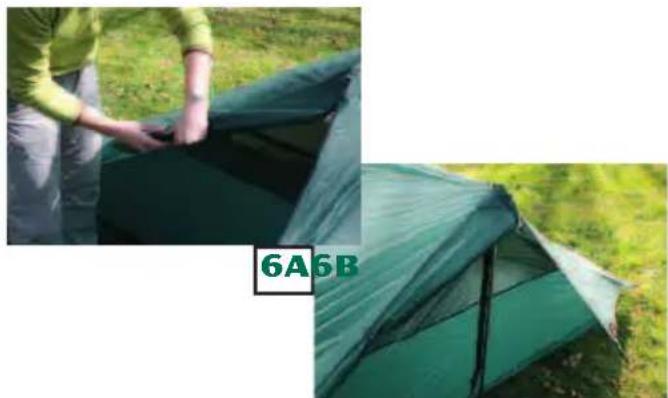 Hilleberg Rajd - Using the Rajd without Poles. - 3