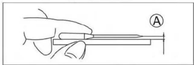 Gritzner Hobby V - Naald vervangen - 2