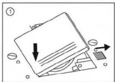 Gritzner Hobby V - Verwijderen van de spoel - 1