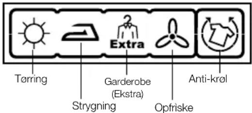 Tørring Extra Garderobe (Ekstra) Anti-krol Strygning Opfriske
