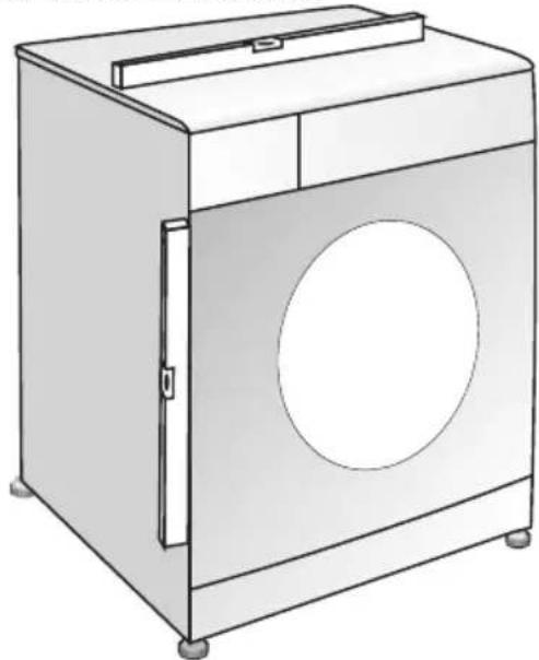 BLOMBERG WNF 5341 WE - Adjusting the feet - 1