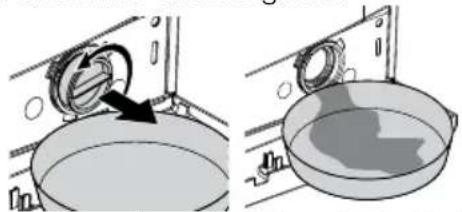 BLOMBERG WNF 6221 WE20 - Eliminare eventuale acqua residua e pulire il filtro della pompa - 3